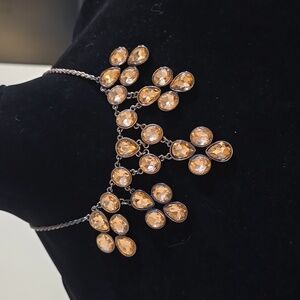 Blush Metal Necklace J48